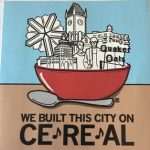 Sticker: “We built this city on CEREAL”